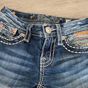 Miss me jeans girls cropped